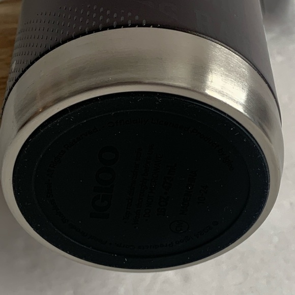 Las Vegas NFL Raiders 16 oz Tumbler Stainless Steel Igloo Can New - Picture 7 of 8